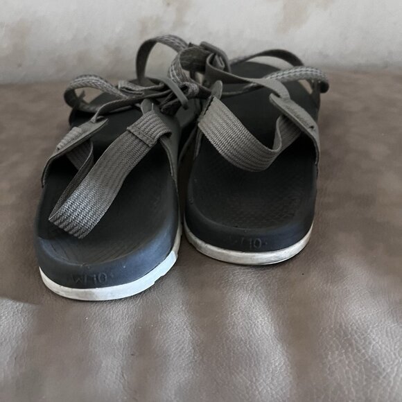 Chaco Classic Womens Gray Multicolor Hiking Jacquard Strappy Sandals Size 10 - Picture 5 of 8